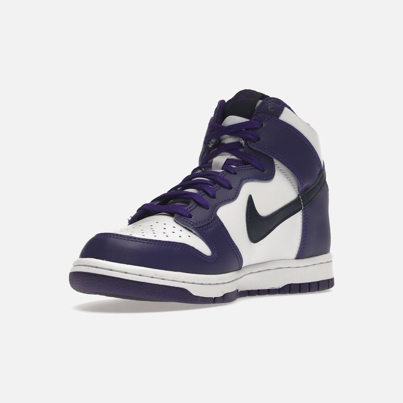 nike dunk high electro purple midnght navy (gs)