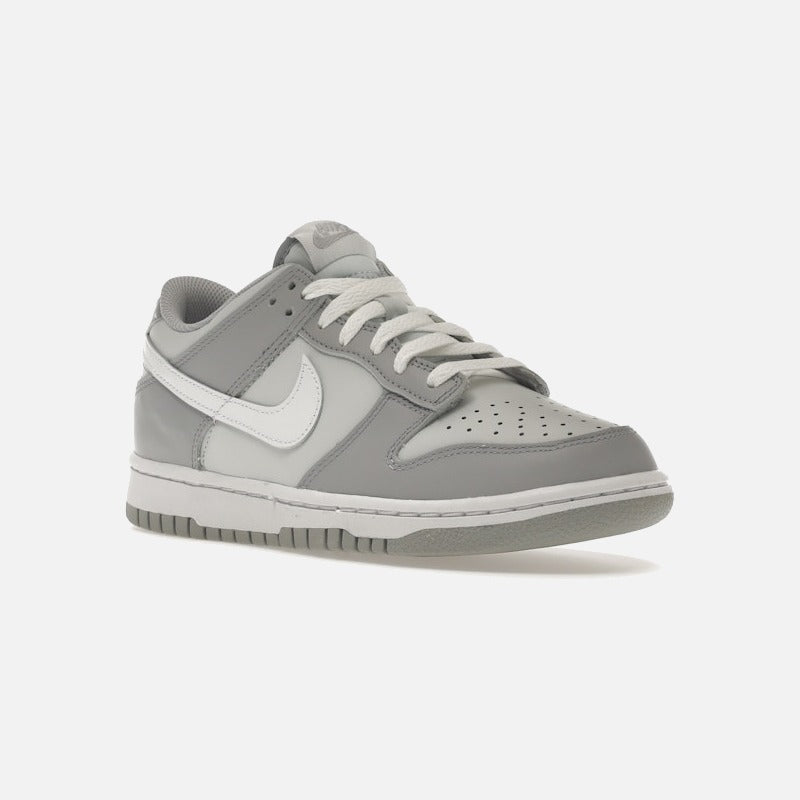 nike dunk low two-toned grey (gs)