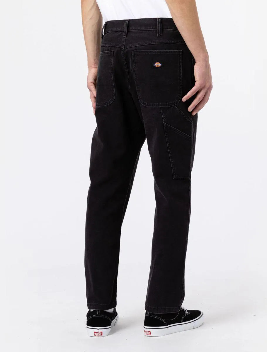 Pantalone Dickies Carpenter Stone Washed Black, streetwear,DK0A4XIFC401, Dickies, 2, 196013083250,
