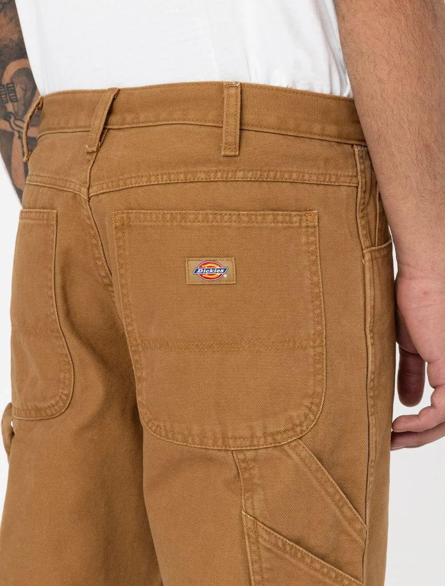 Pantalone Dickies Carpenter Stone Washed Brown Duck, streetwear,, Dickies, 4, ,