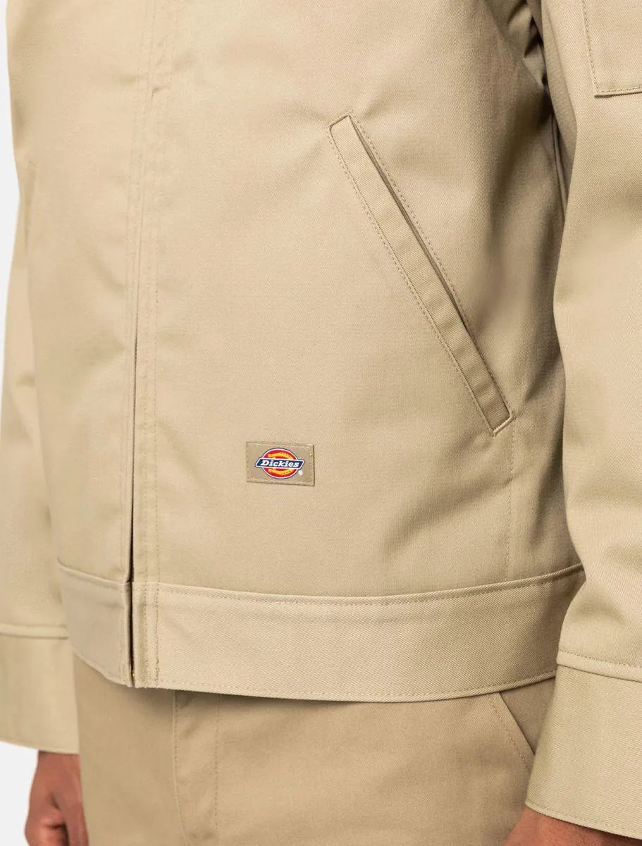 Giacca Dickies Lined Eisenhower Rec Khaki, streetwear,, Dickies, 3, ,