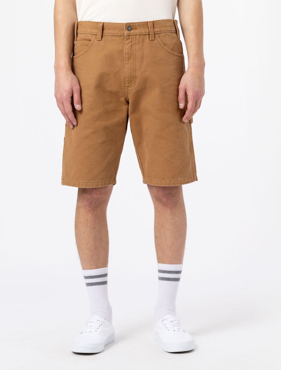 SHORTS DICKIES DUCK CARPENTER SHORT SW BROWN DUCK, streetwear,DK0A4XNGC411, Dickies, 1, 196013067243,