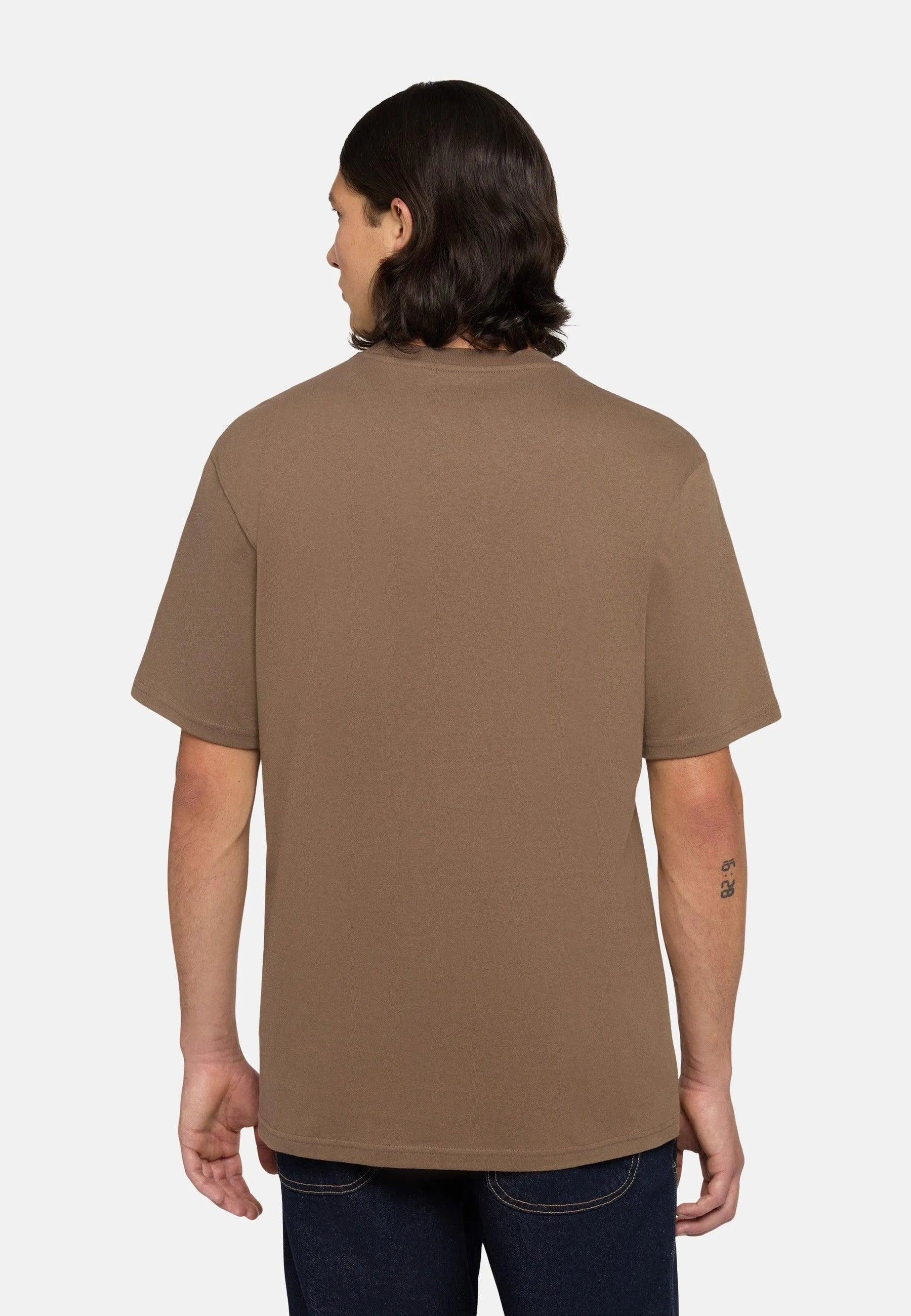 T-Shirt Dickies Summerdale Marrone, streetwear,, Dickies, 4, ,