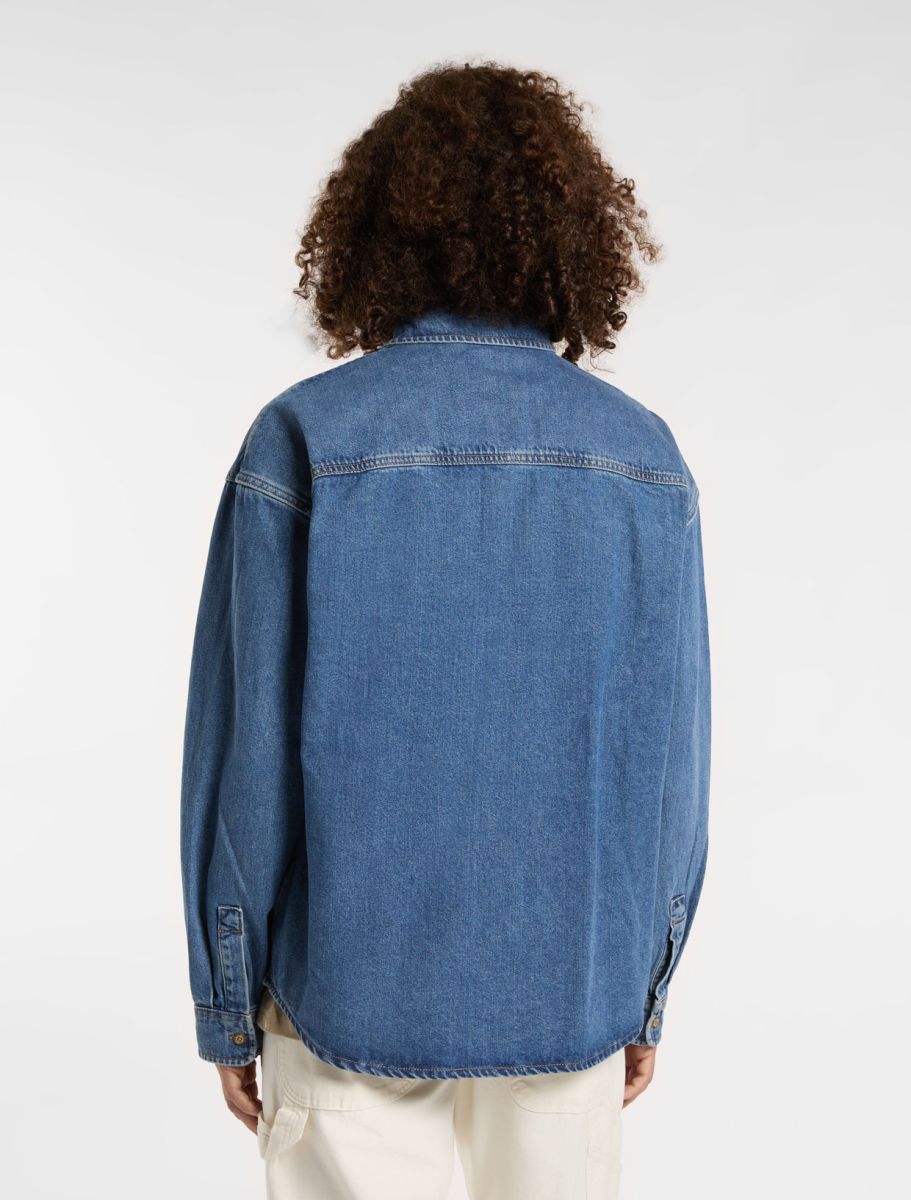 DICKIES OVERSHIRT HOUSTON CLASSIC BLUE, streetwear,, Dickies, 2, ,