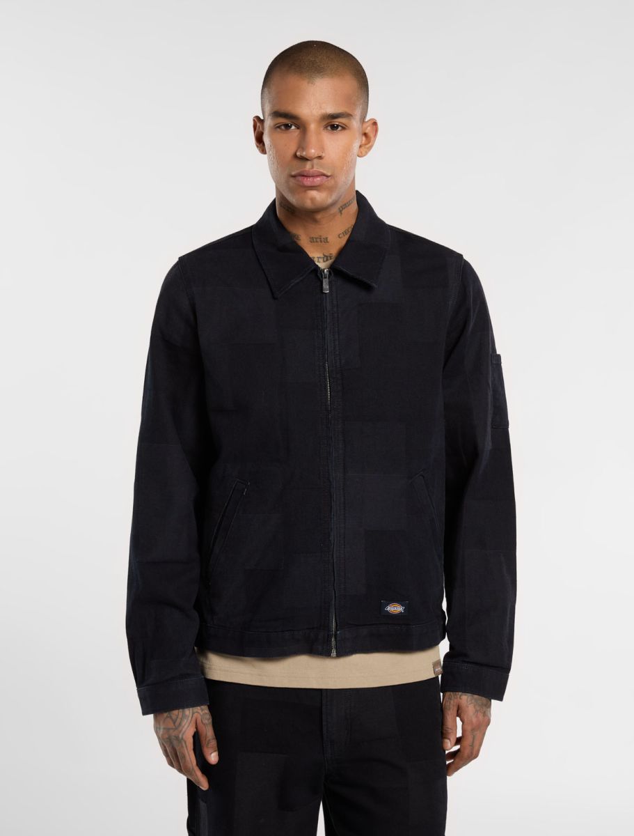 GIACCA DICKIES JACQUARD EISENHOWER RINSED, streetwear,DK0A4Z75RIN1, Dickies, 1, 196011937722,