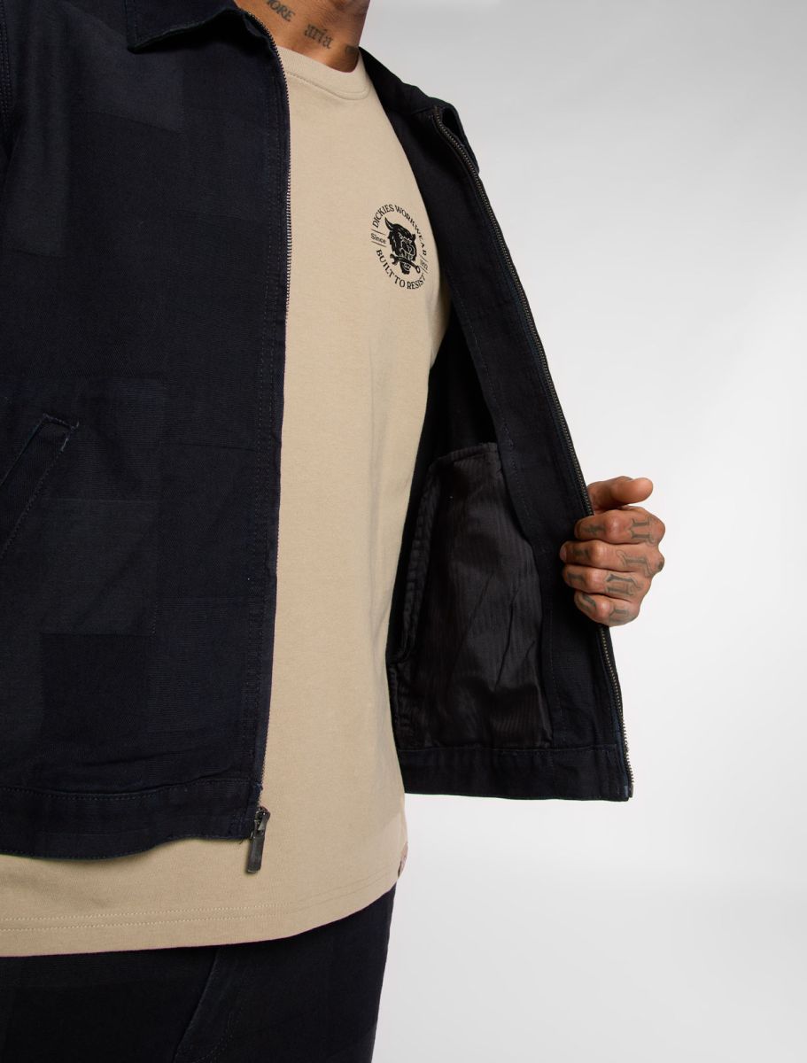 GIACCA DICKIES JACQUARD EISENHOWER RINSED, streetwear,, Dickies, 4, ,