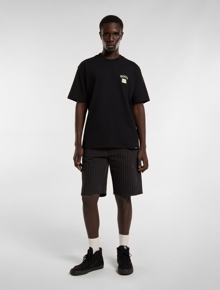 T-SHIRT DICKIES SERVICE CREW BLACK, streetwear,, Dickies, 3, ,