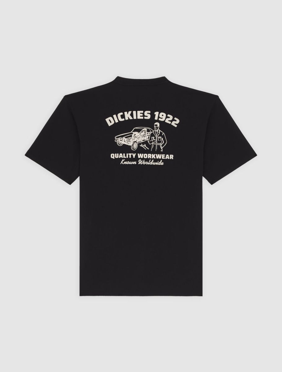 T-SHIRT DICKIES MECHANIC SS BLACK, streetwear,, Dickies, 4, ,