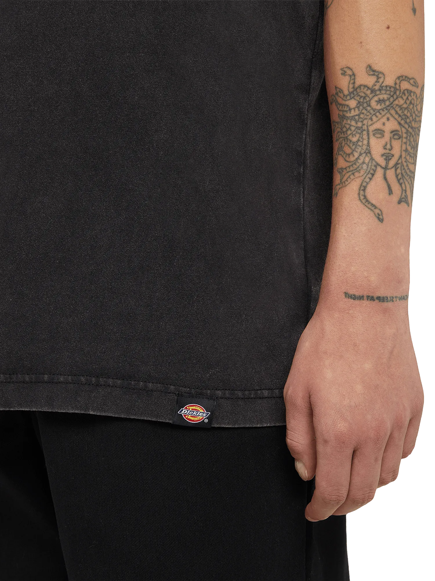 T-Shirt Dickies Plentywood Acid Wash Black, streetwear,, Dickies, 4, ,