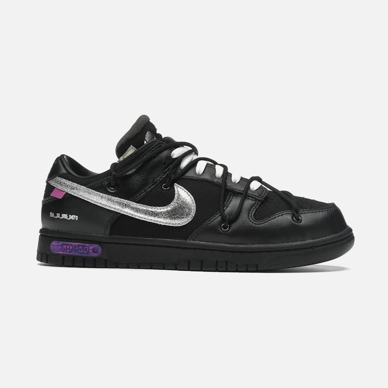 nike dunk low off-white lot 50