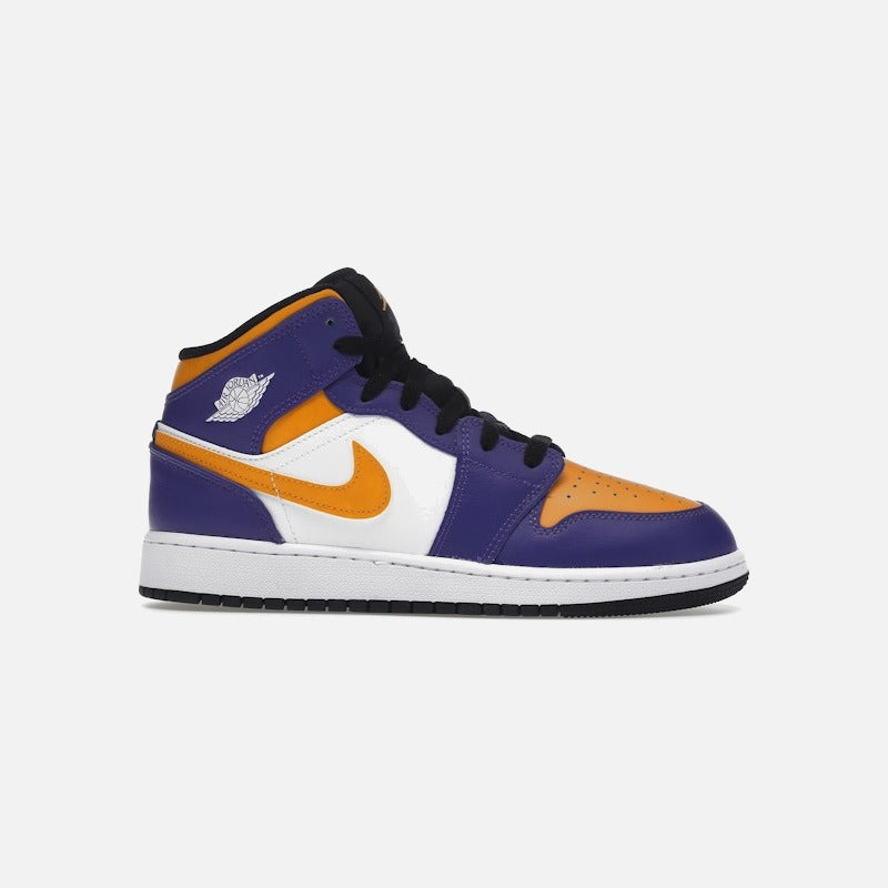 jordan 1 mid lakers (2022) (gs)