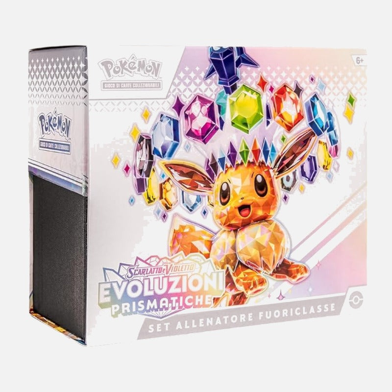 Pokémon ETB Evoluzioni Prismatiche Set Allenatore Fuoriclasse ITA