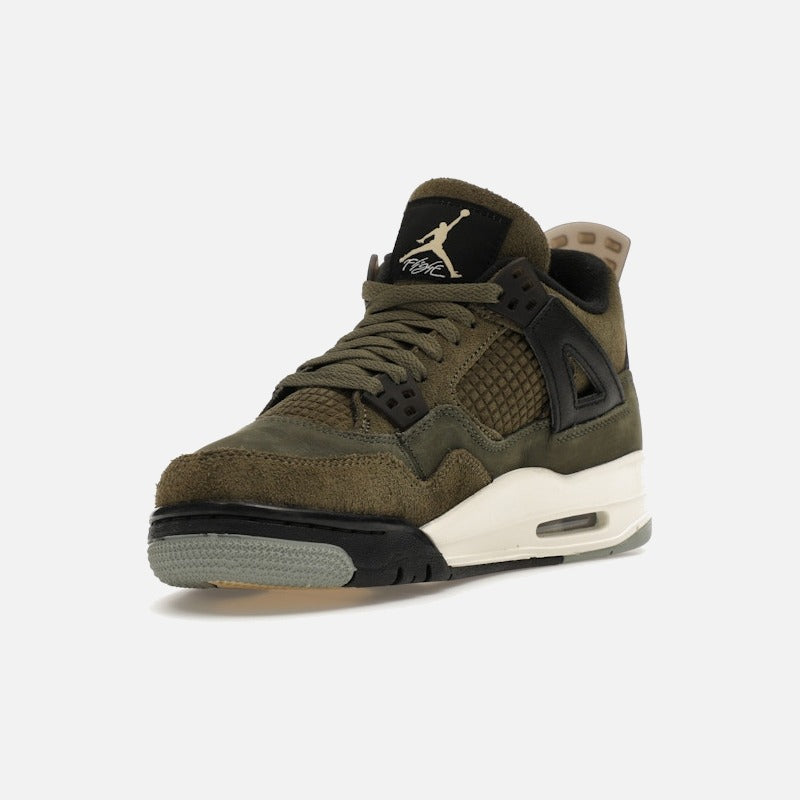 jordan 4 retro se craft medium olive (gs)