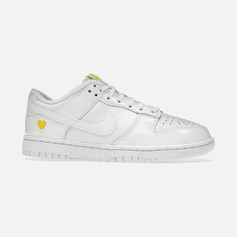 nike dunk low valentine's day yellow heart (women's)