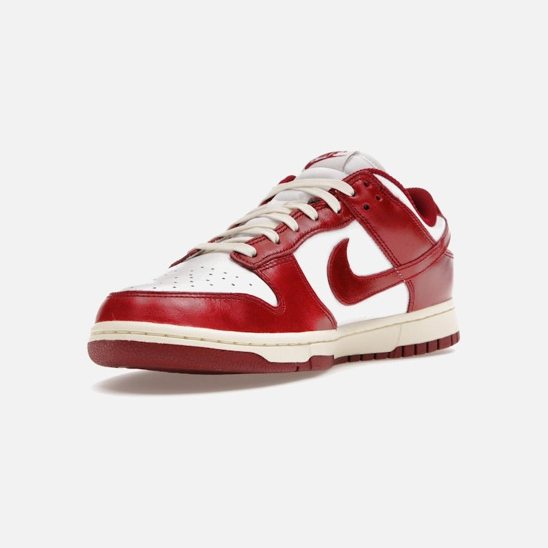 nike dunk low prm team red (women's)