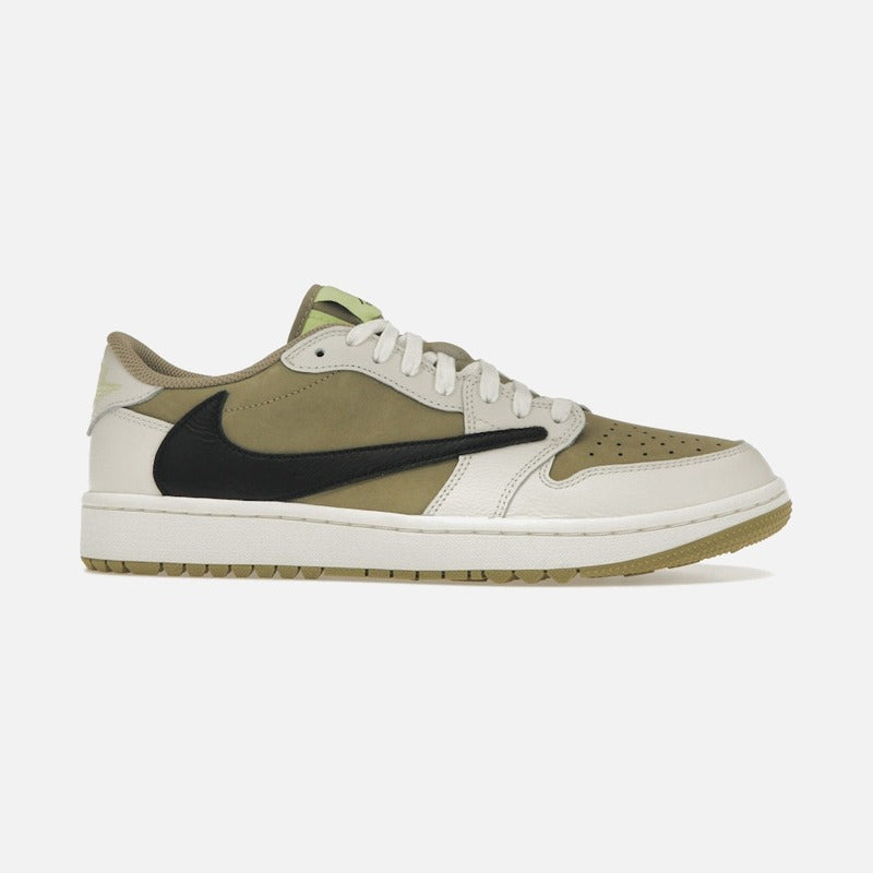 jordan 1 retro low golf travis scott neutral olive