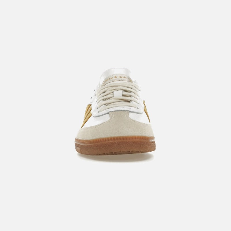 adidas samba sporty & rich white bold gold
