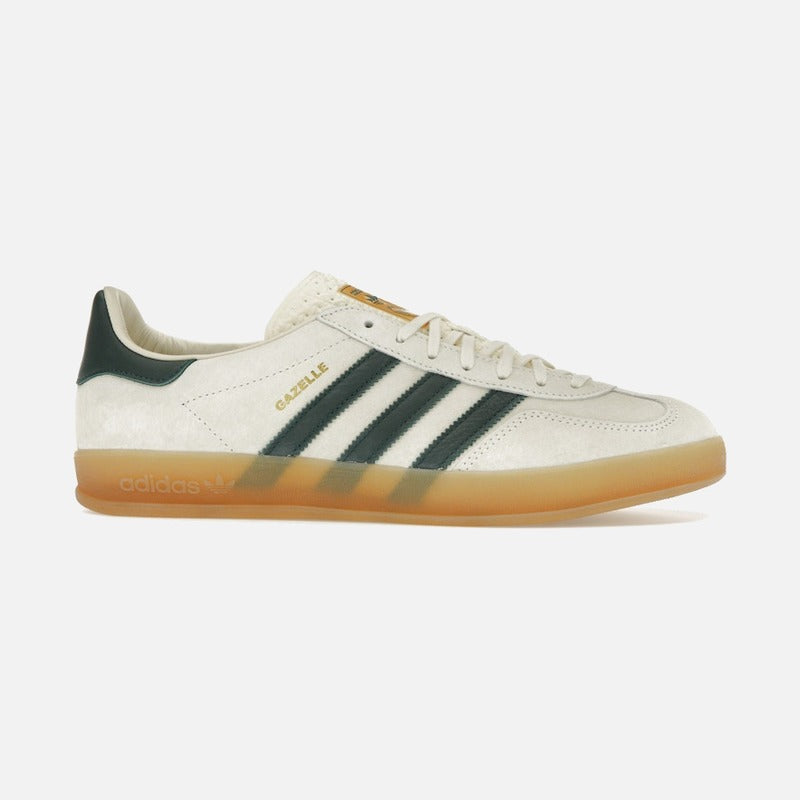 Adidas Gazelle Indoor Cream White Collegiate Green Gum