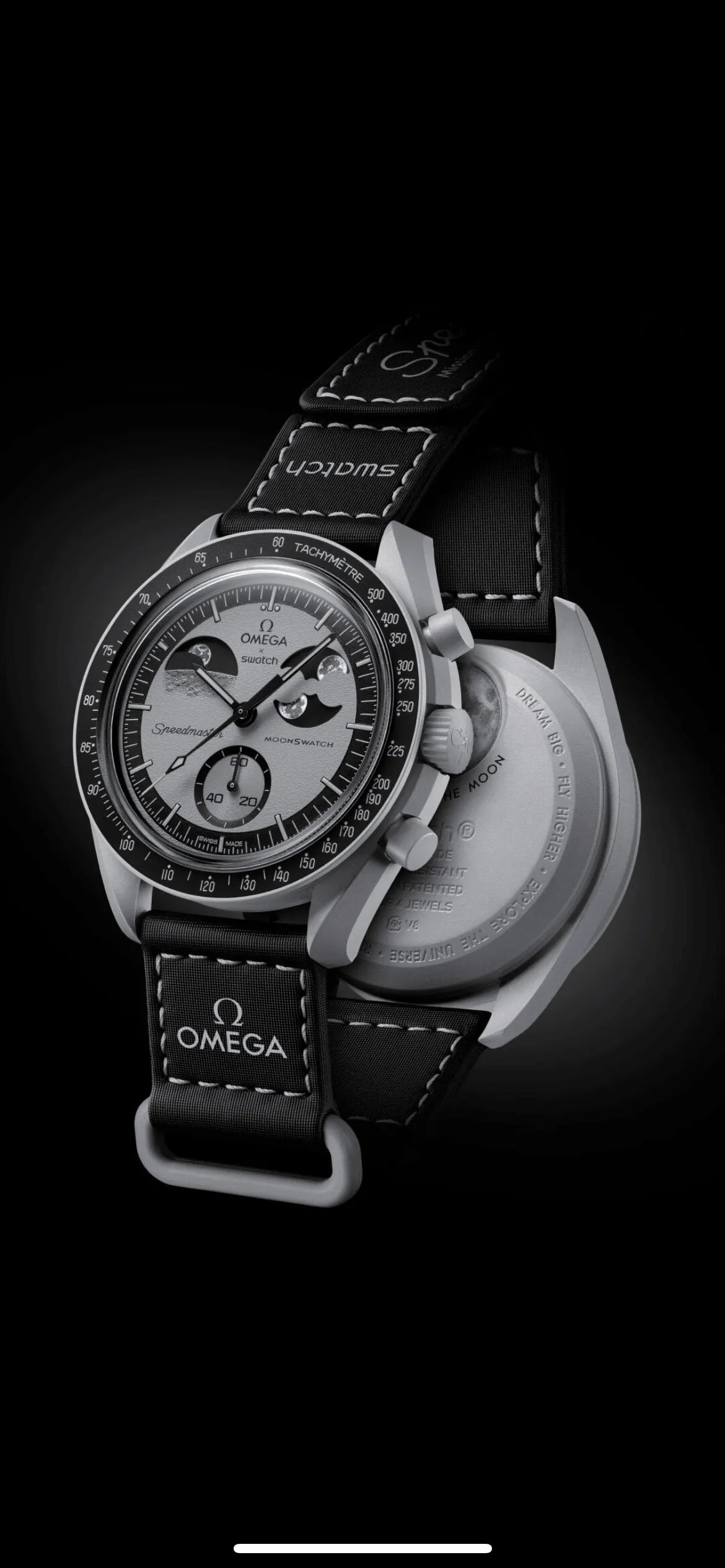 Swatch X Omega Bioceramic Moonswatch Mission To Earthphase - Belfagorsneakers