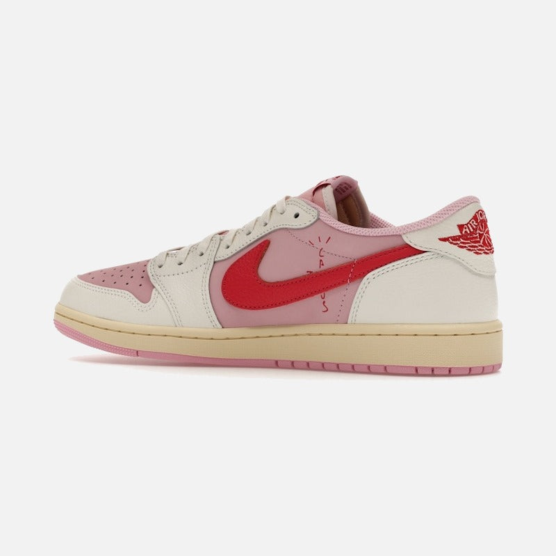 Air Jordan 1 Retro Low OG SP Travis Scott Sail Tropical Pink