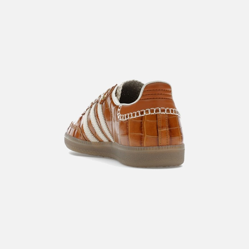 Adidas Samba Wales Bonner Brown Crocodile