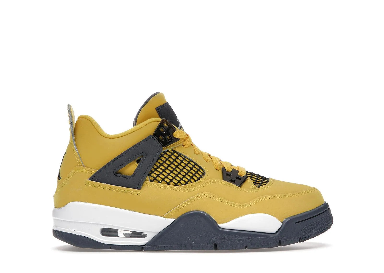 Jordan 4 Retro Lightning (2021) (Gs), sneakers,408452-700, Air Jordan 4, 1, 195238796075,