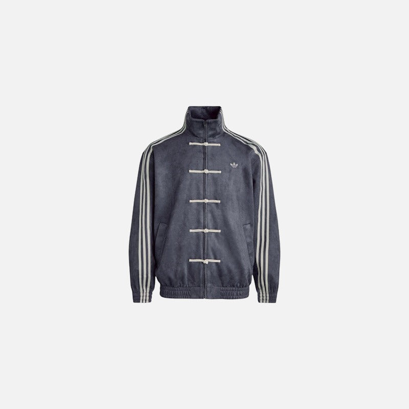 Adidas CTT Chinese Track Top 3.1 Gender Neutral Jacket (Asia Sizing) Dark Grey