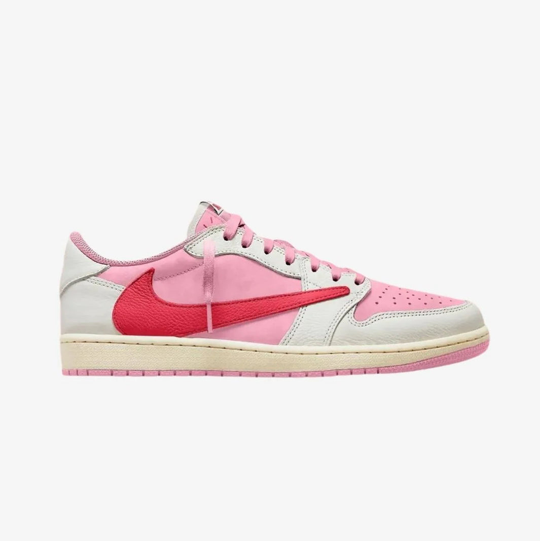 Air Jordan 1 Retro Low OG SP Travis Scott Sail Tropical Pink