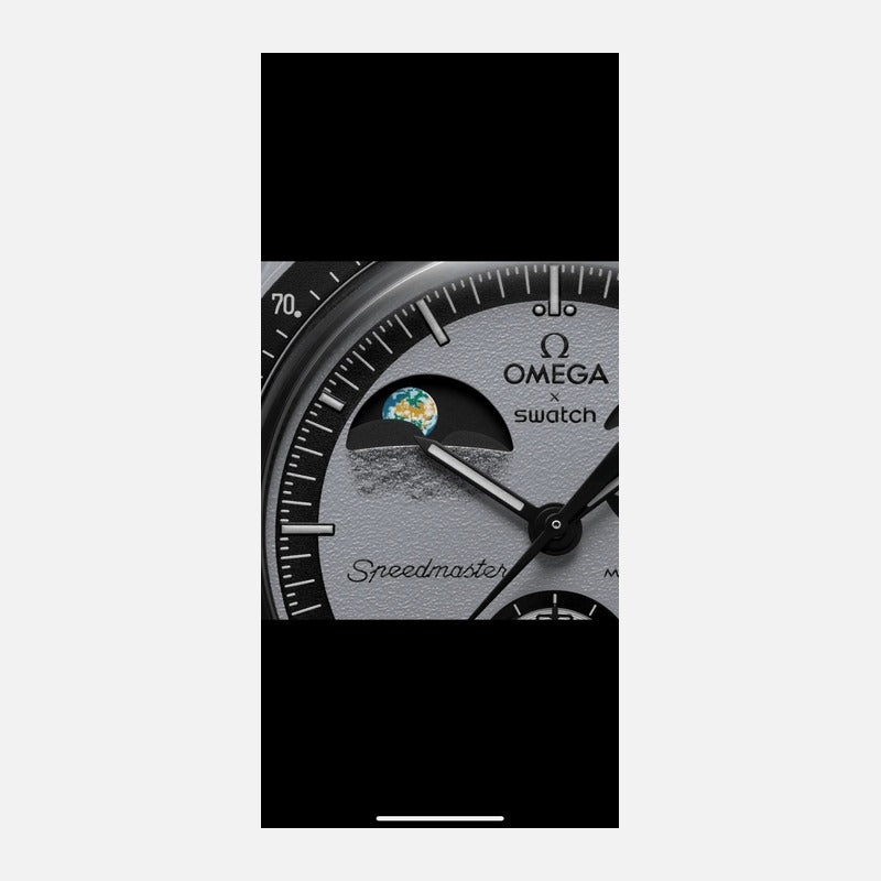 Swatch X Omega Bioceramic Moonswatch Mission To Earthphase