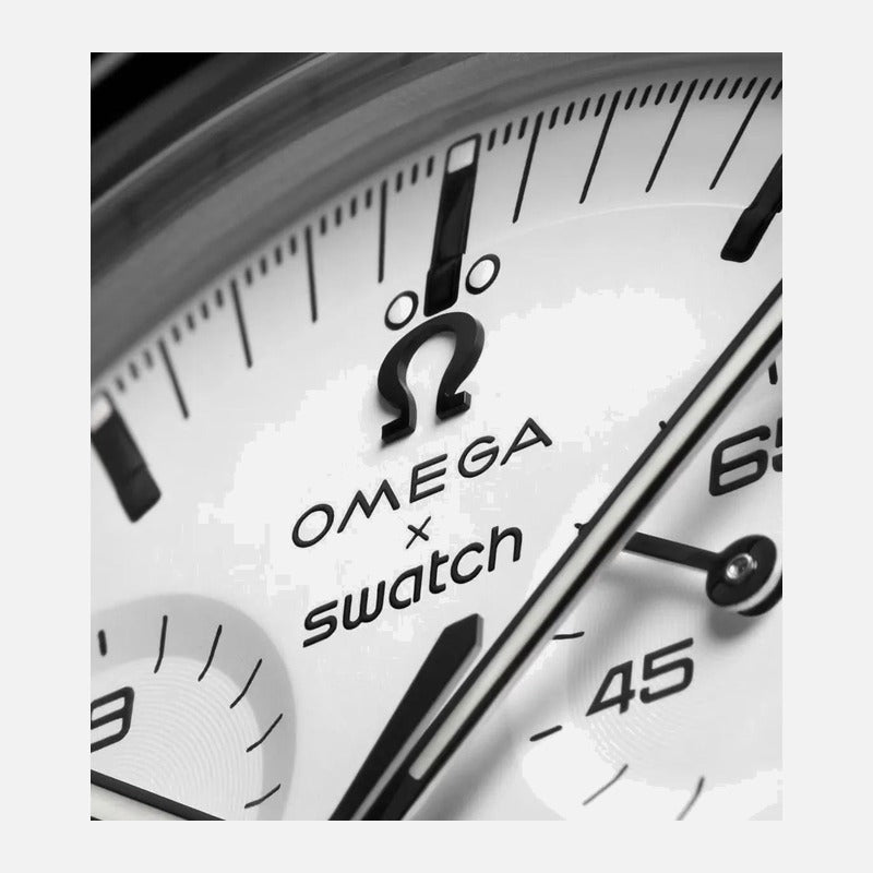 Swatch X Omega Bioceramic Moonswatch Mission To The Moon 1965
