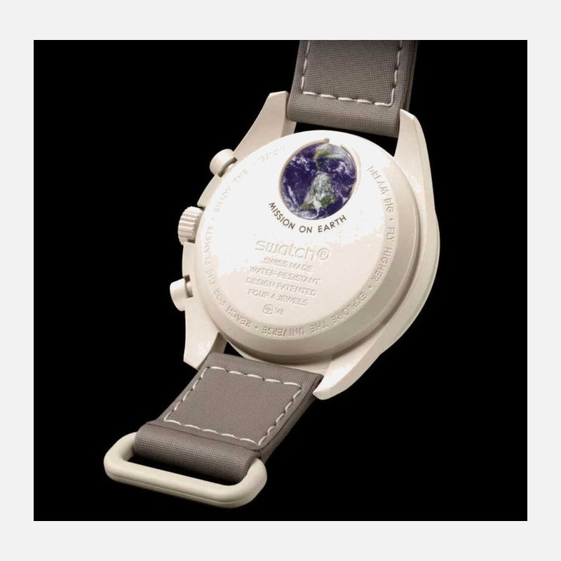 Swatch X Omega Bioceramic Moonswatch Mission On Earth - Desert