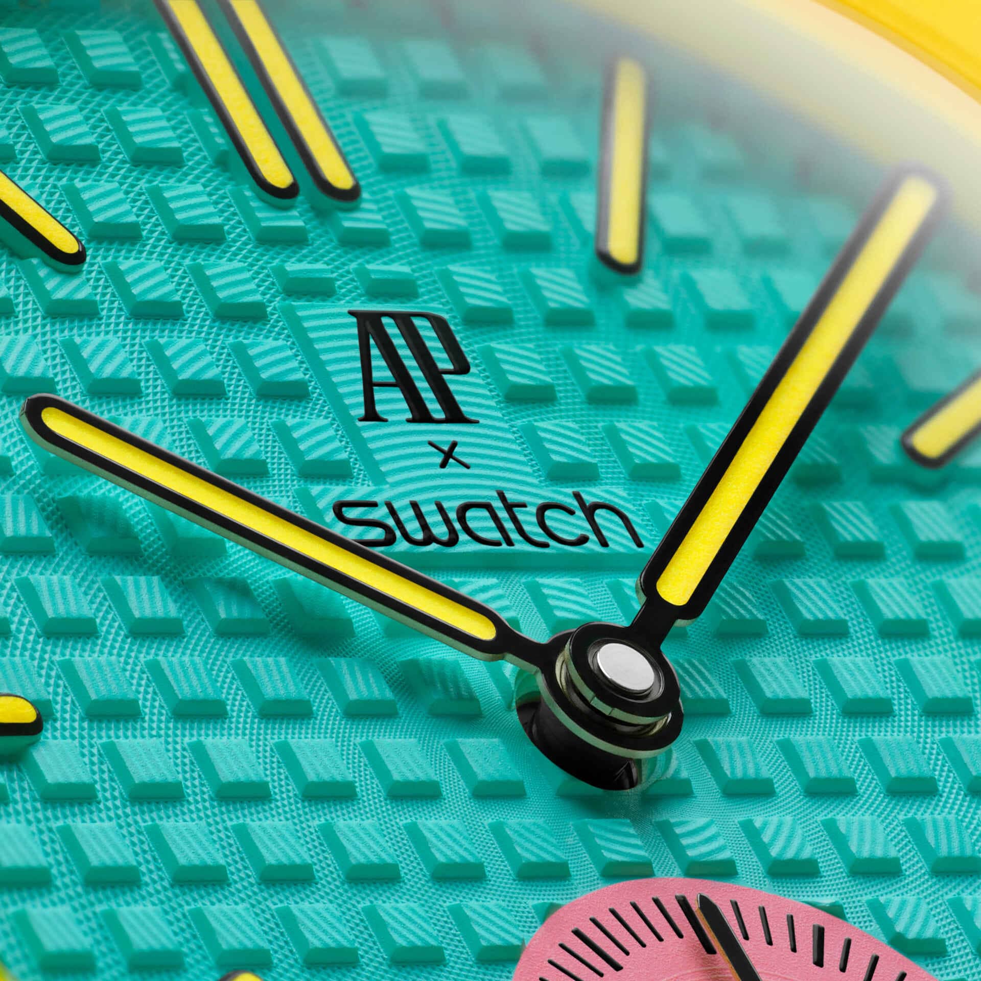 Swatch Royal Pop OTG ROZ Audemars Piguet