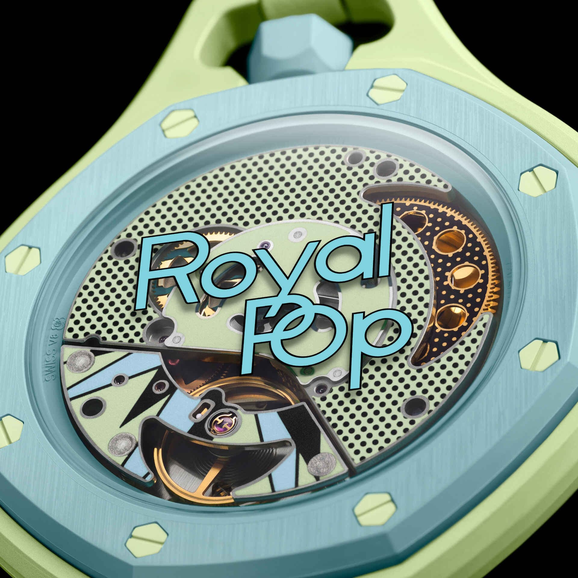 Swatch Royal Pop BLAUE ACHT Audemars Piguet