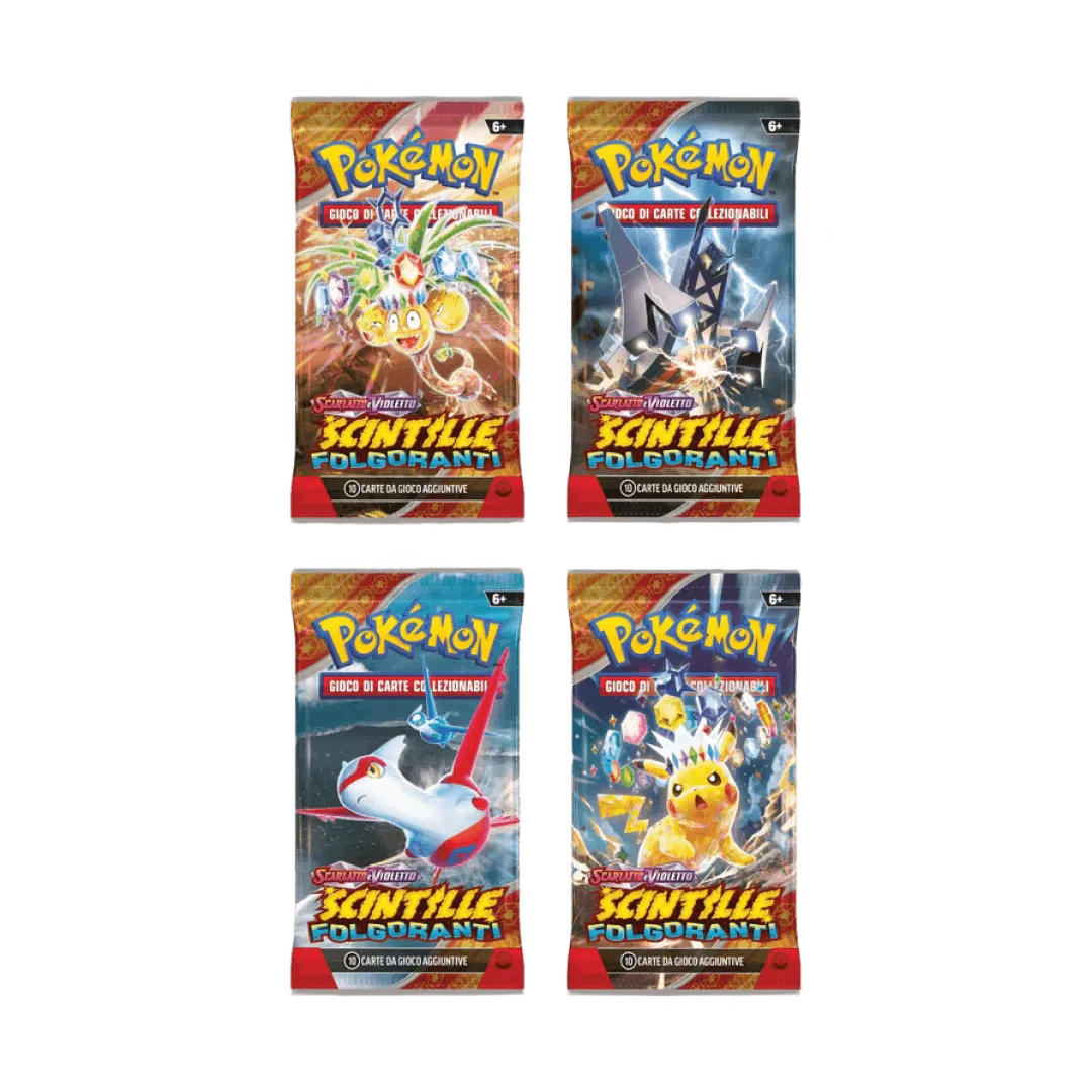 Scintille Folgoranti Booster Box 36 Buste - Pokémon TCG Scarlatto e Violetto - ITA, collectibles,SCINTILLE, Pokemon, 2, ,
