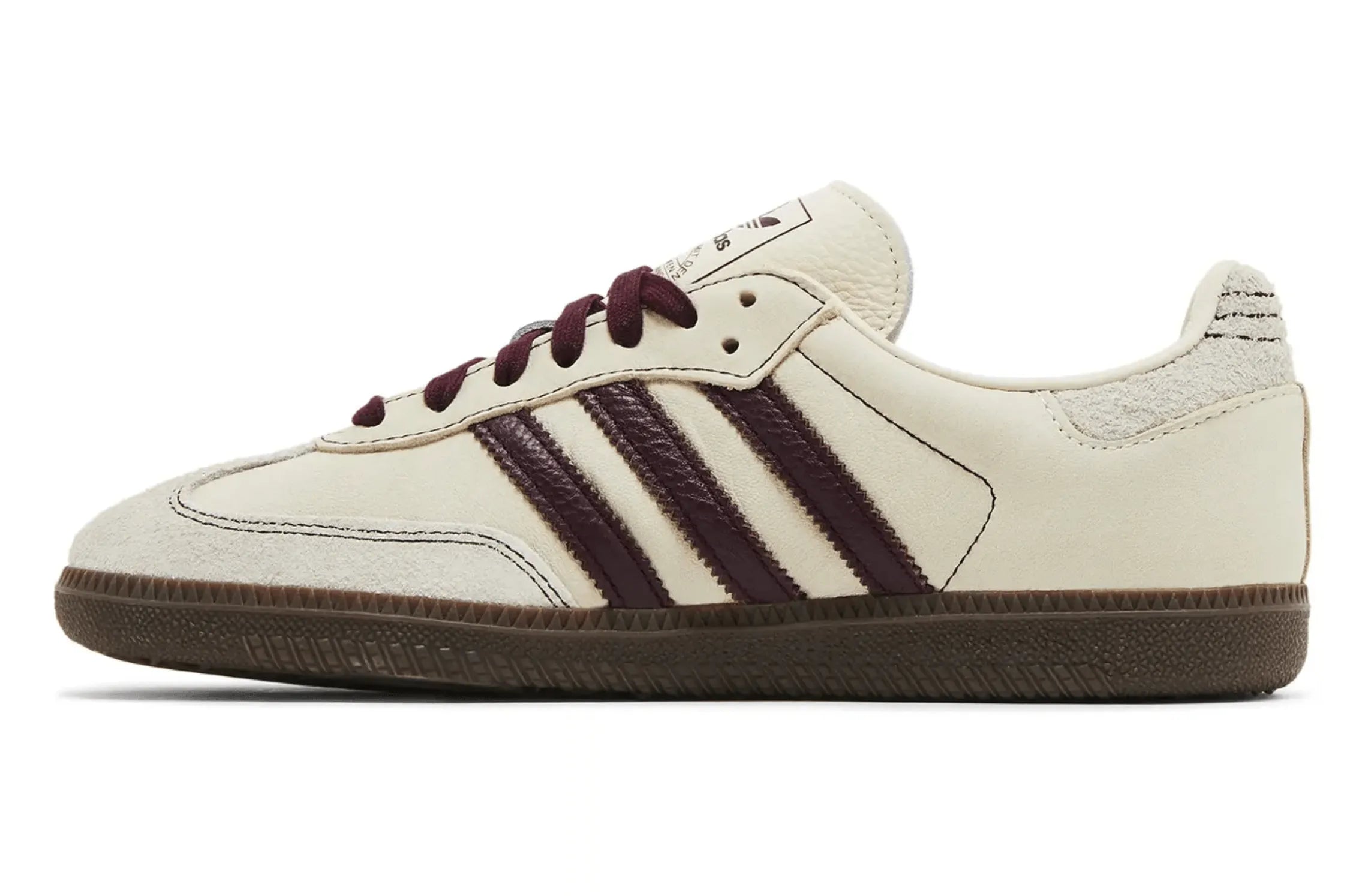 Adidas Samba Og Wonder White Maroon, sneakers,, Adidas Samba, 2, ,