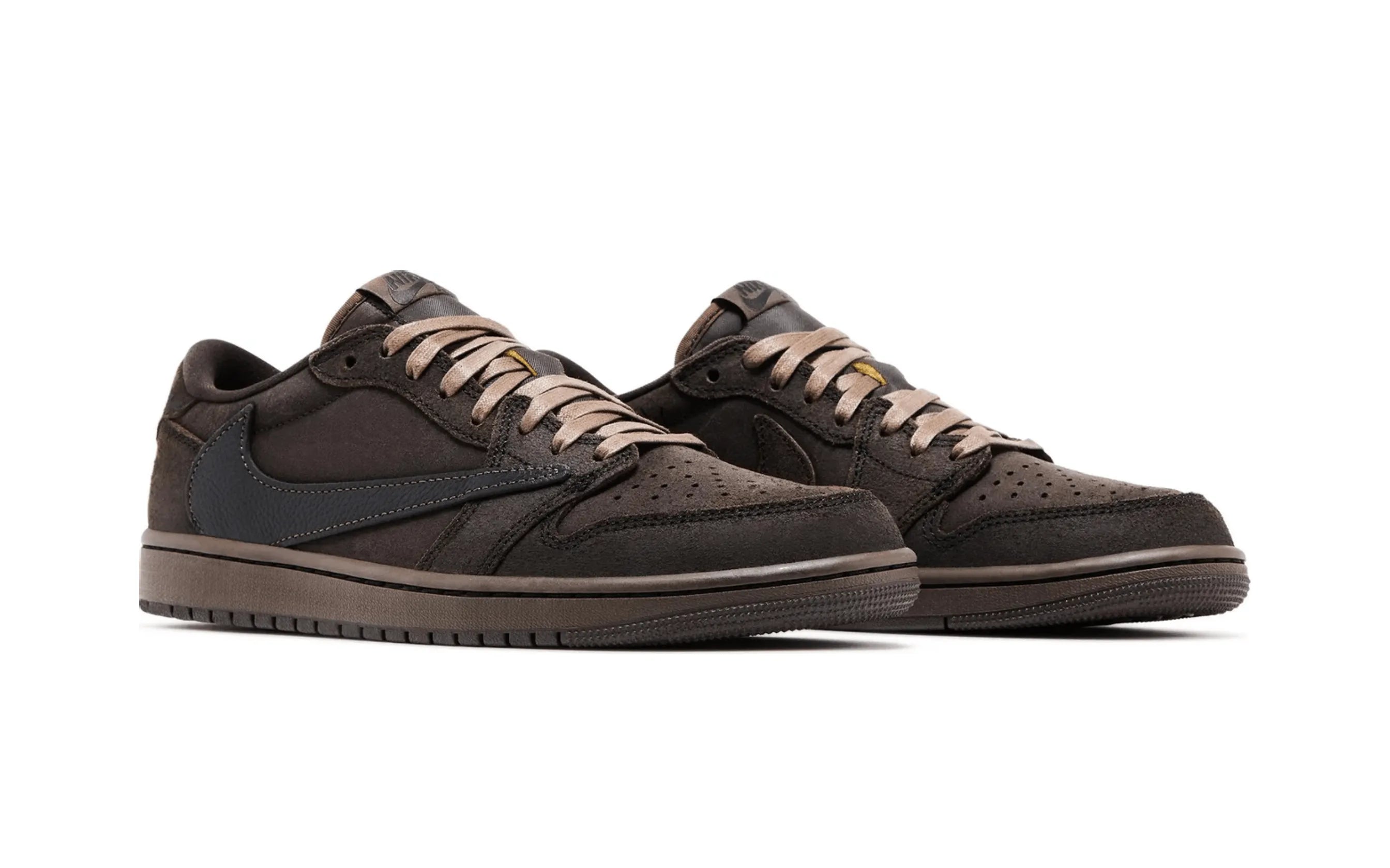 Jordan 1 Retro Low Og Sp Travis Scott Velvet Brown, sneakers,, Air Jordan 1 Low, 2, ,