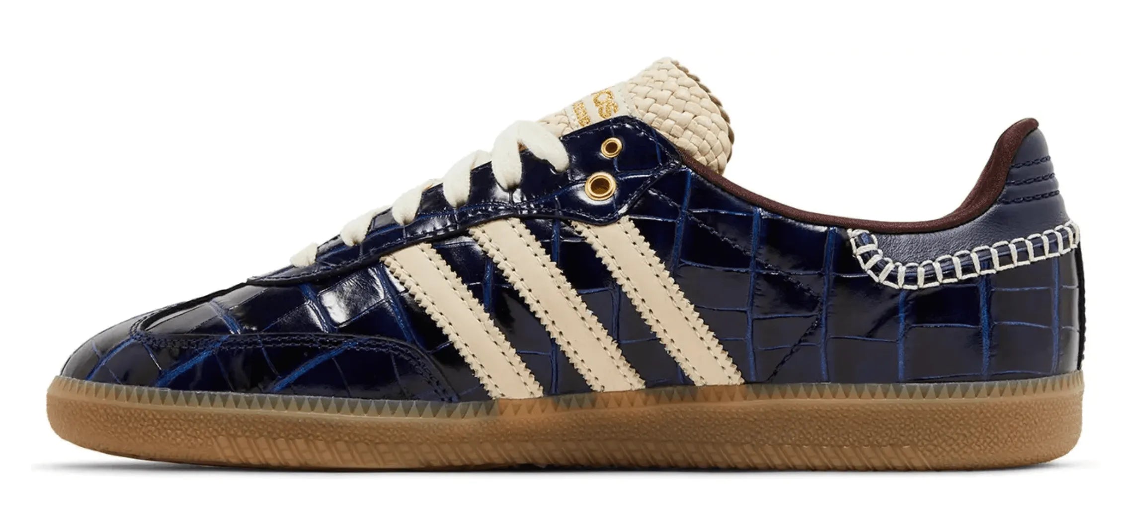 Adidas Samba Wales Bonner Navy Crocodile, sneakers,, Adidas Samba, 2, ,