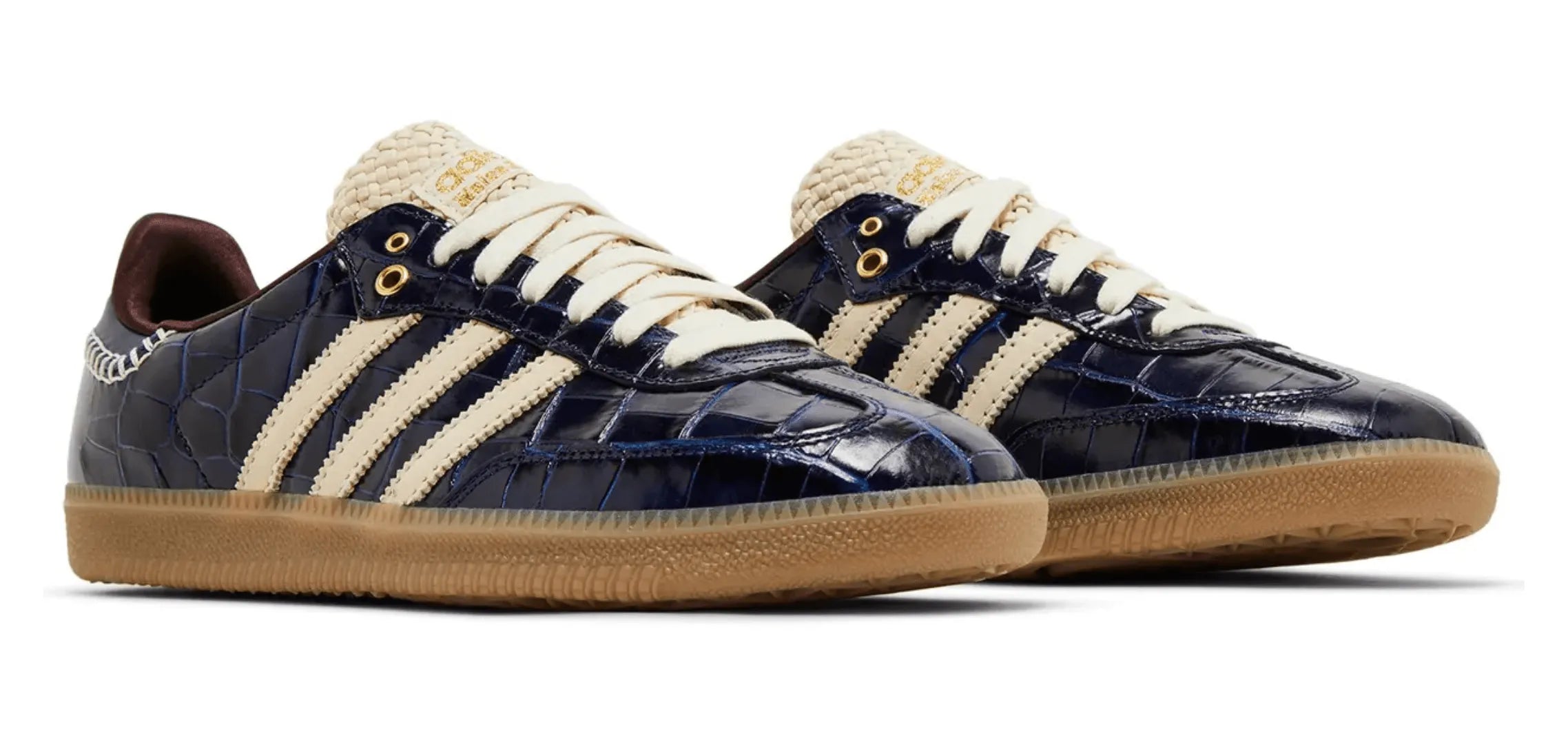 Adidas Samba Wales Bonner Navy Crocodile, sneakers,, Adidas Samba, 4, ,