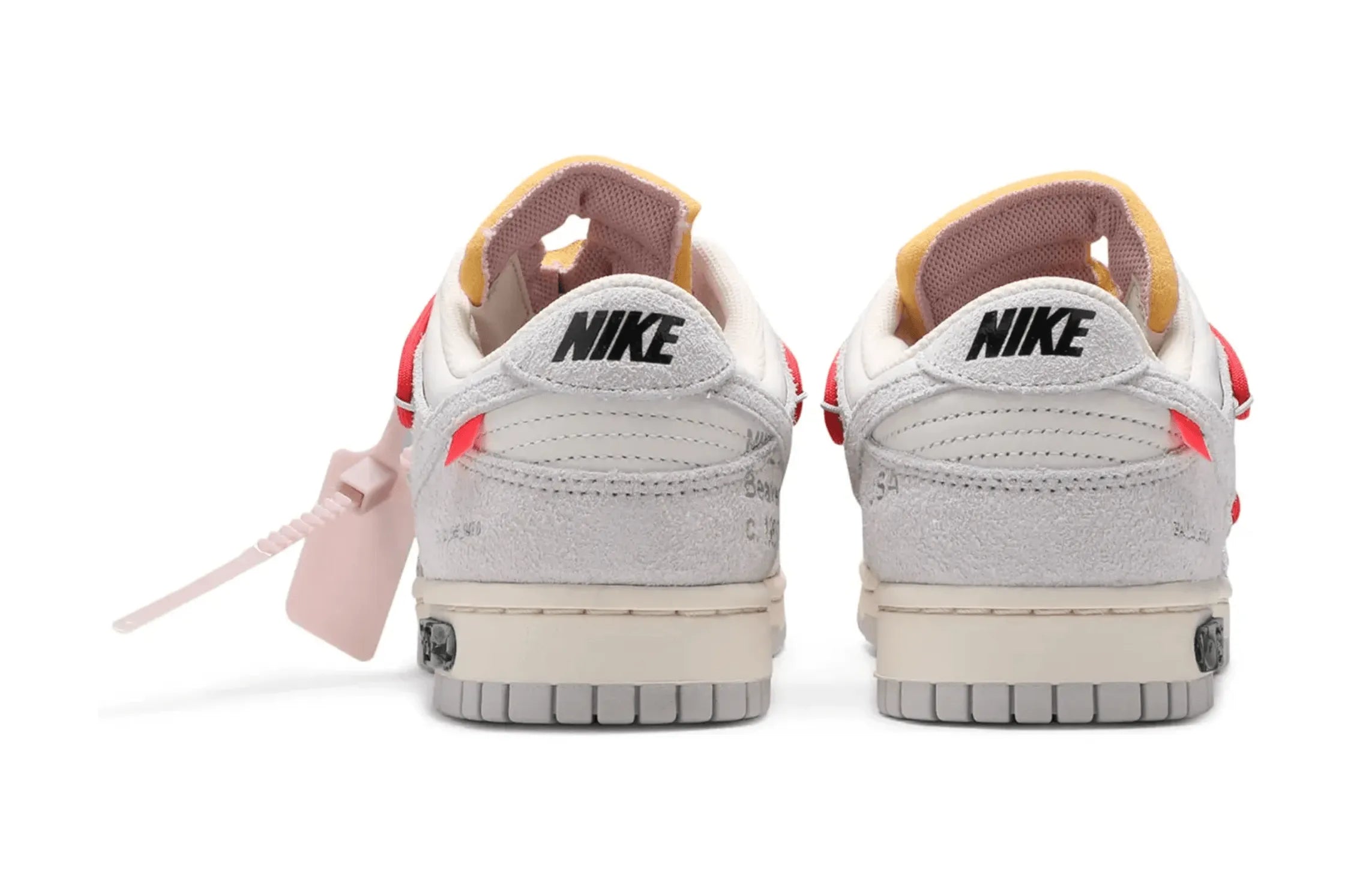 nike dunk low off-white lot 33, sneakers,, Nike x Off White, 2, ,