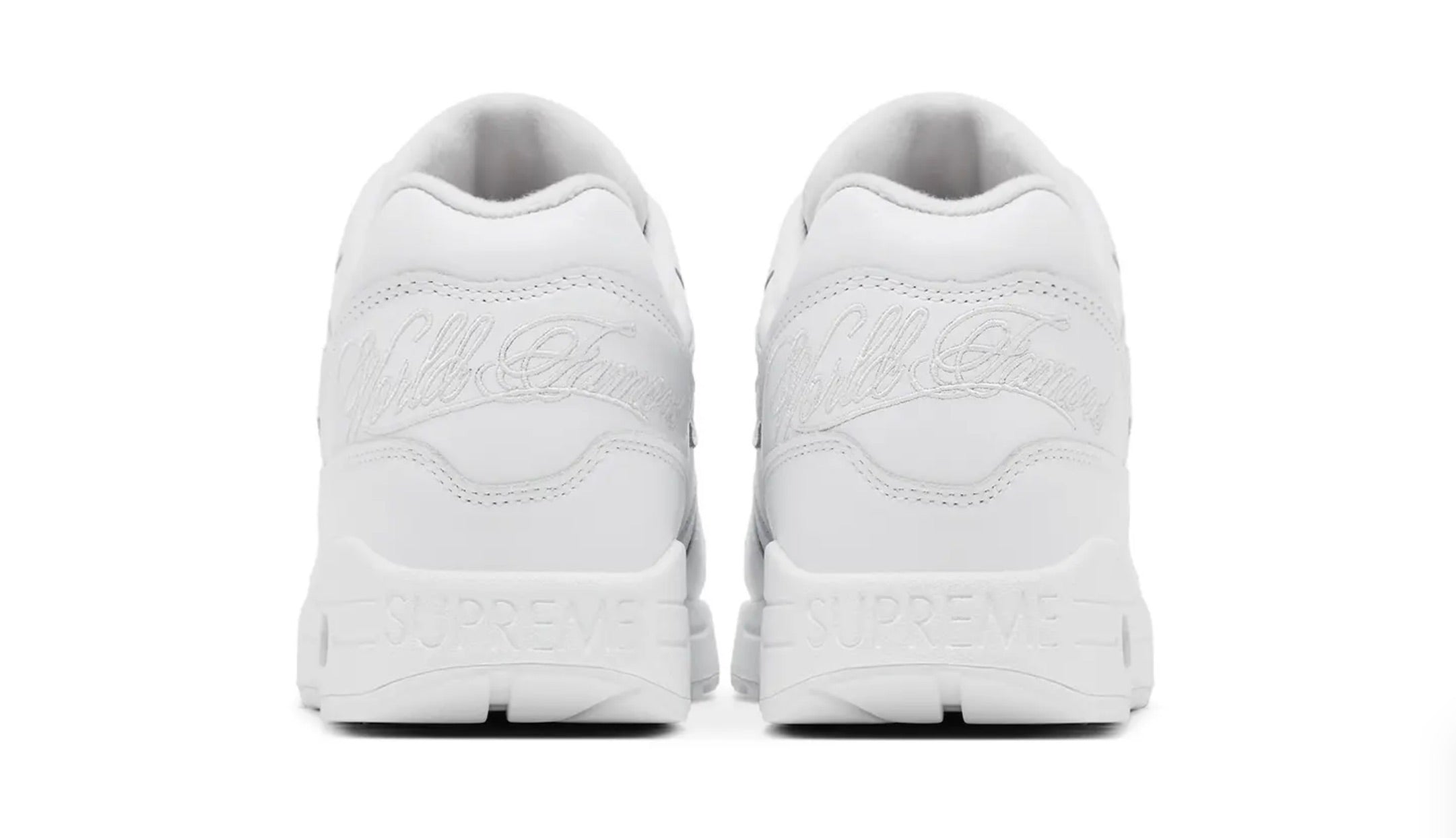 Nike Air Max 1 '87 Sp Supreme Triple White, sneakers,, Nike Air Max 1, 3, ,
