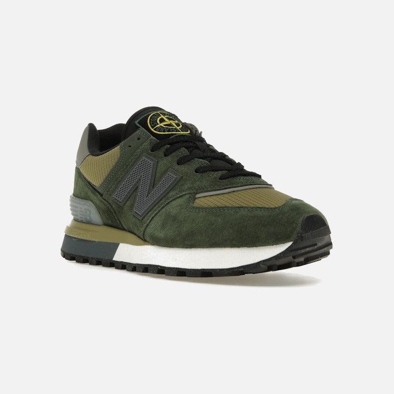 New Balance 574 Legacy Stone Island Dark Green