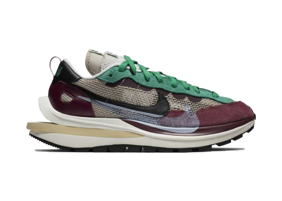 Nike Vaporwaffle Sacai Villain Red Neptune Green-Usato 9,5/10