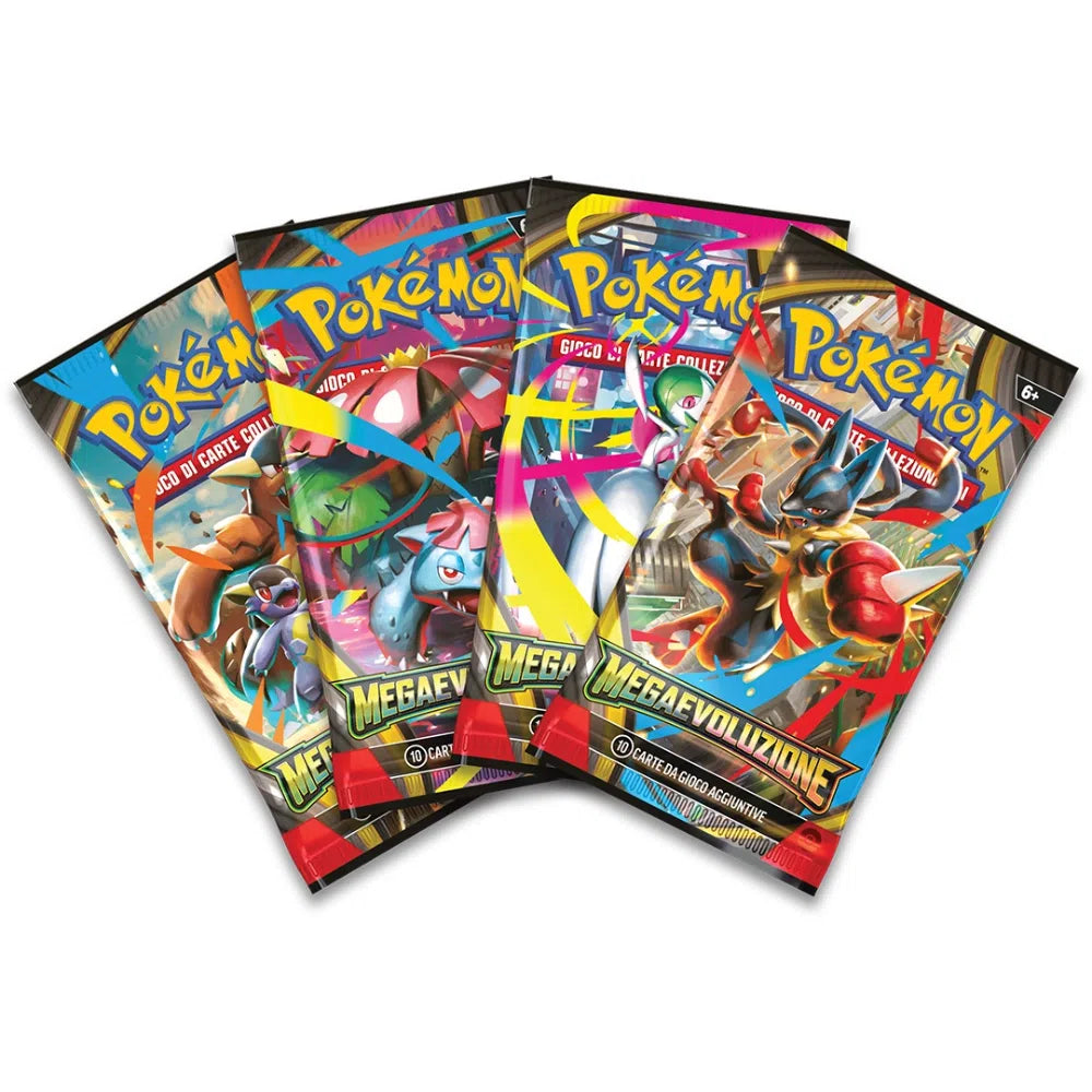Pokémon Megaevoluzione Bustina 10 Carte ITA