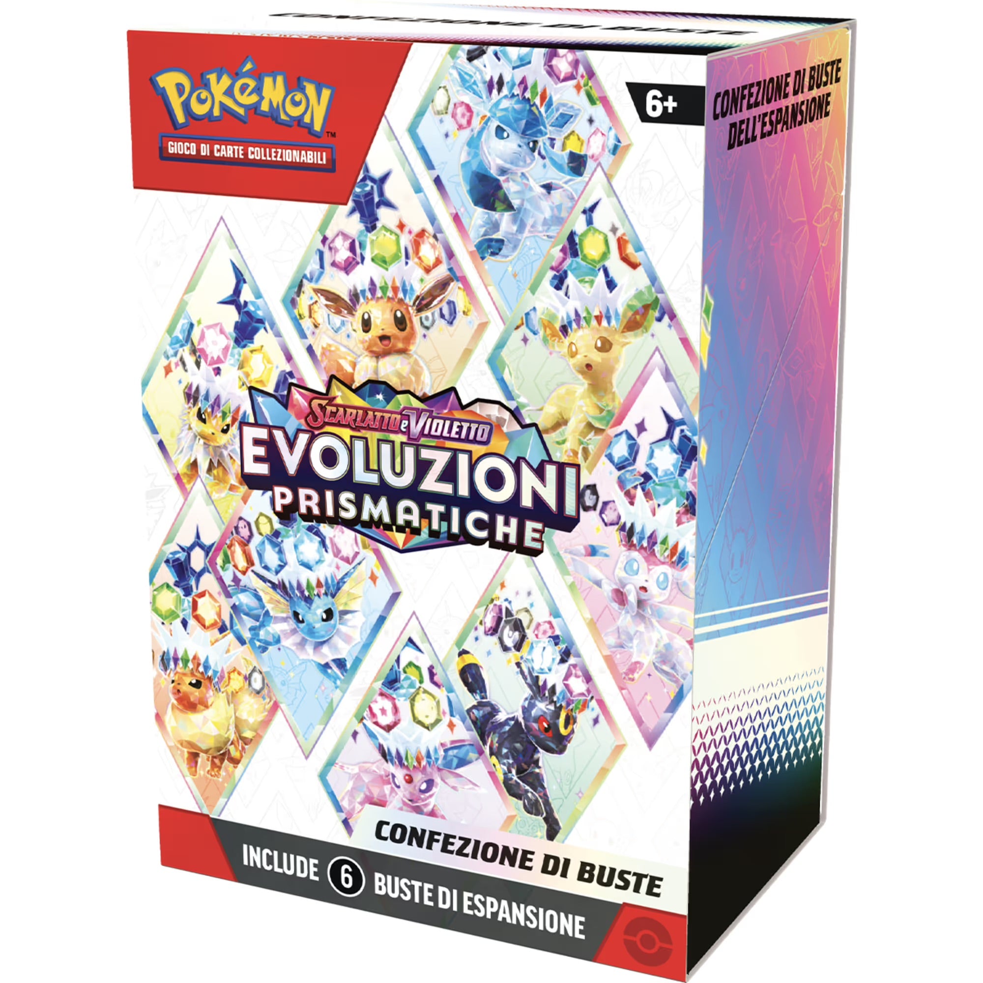 Pokémon Evoluzioni Prismatiche - Bundle da 6 Buste (ITA), collectibles,, Pokemon, 2, ,