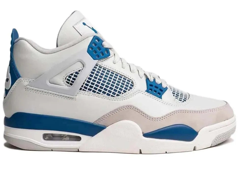 Jordan 4 Retro Military Blue (2024) (GS), sneakers,HF4281-141, Air Jordan 4, 1, 197593986245,