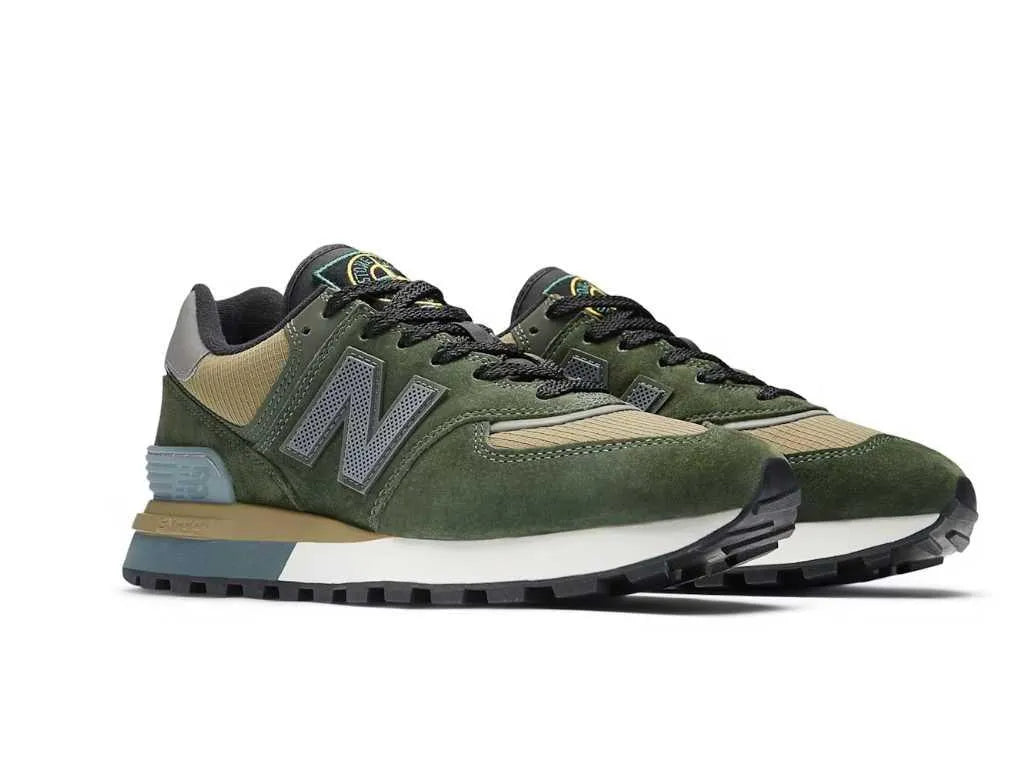 New Balance 574 Legacy Stone Island Dark Green, sneakers,, New Balance 574, 2, ,