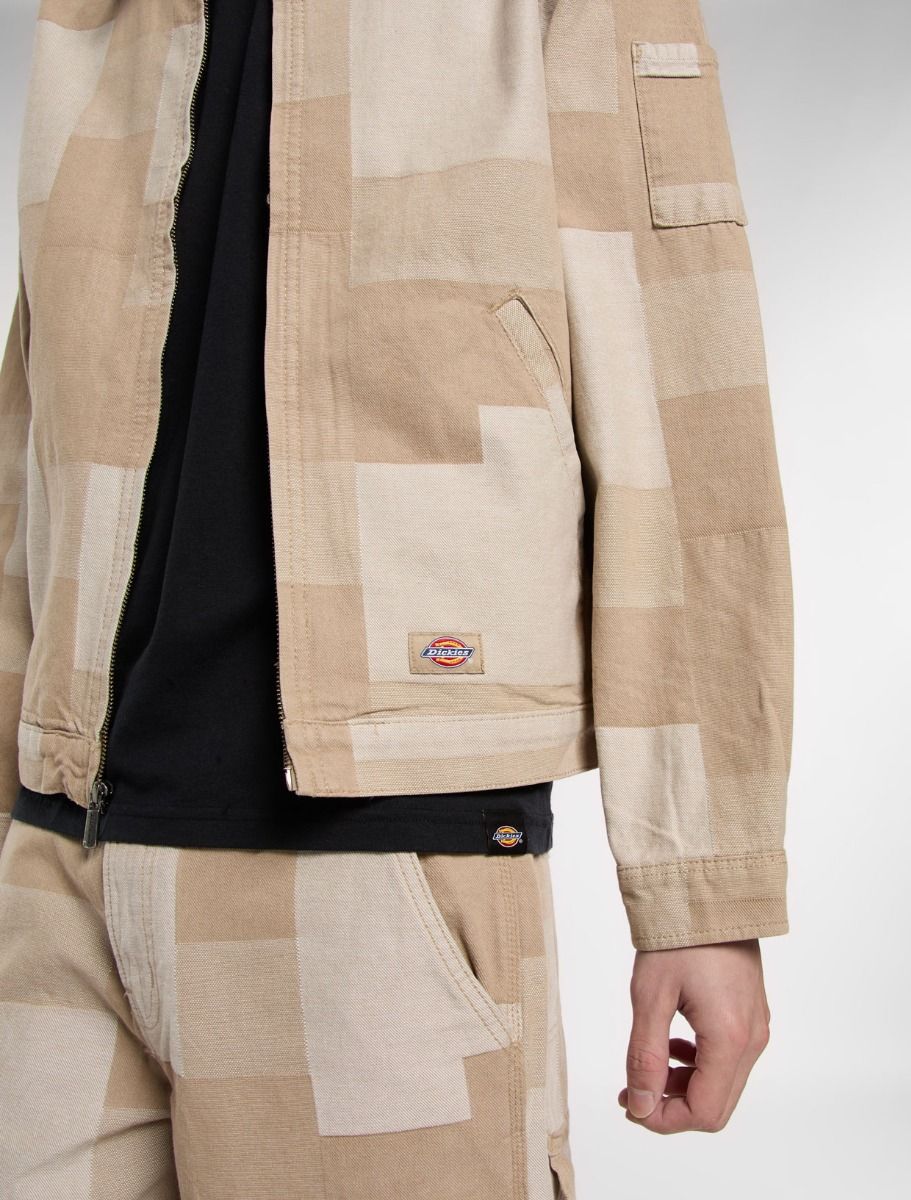 GIACCA DICKIES JACQUARD EISENHOWER DESERT SAND, streetwear,, Dickies, 4, ,