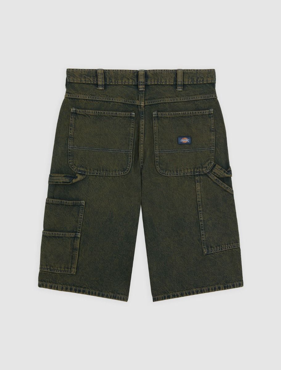 SHORTS LOOSE DENIM PAINTER GREEN TONE, streetwear,, Dickies, 4, ,
