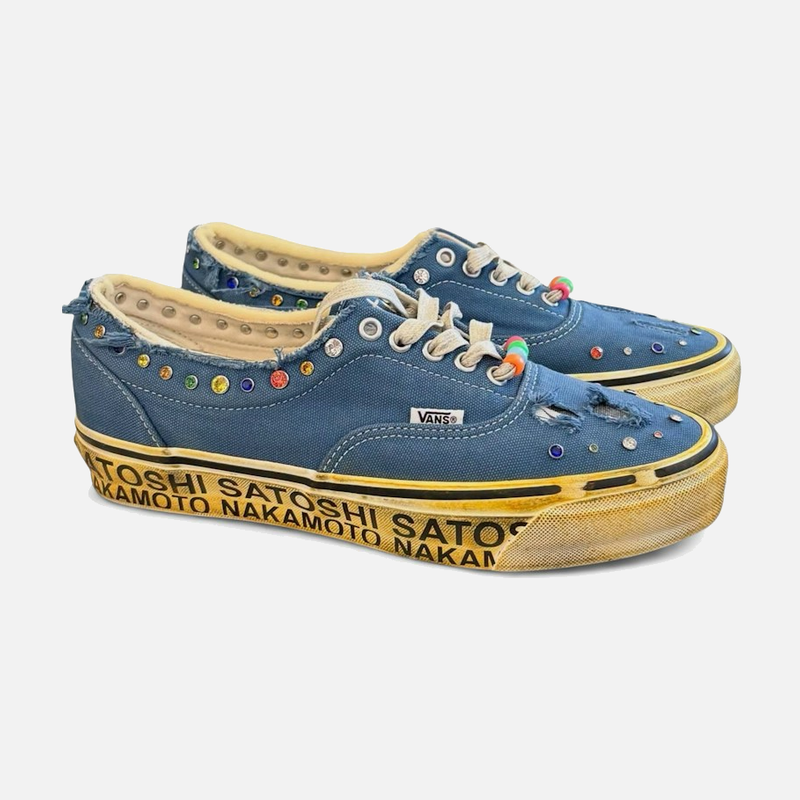 Vans OTW Era 95 Satoshi Nakamoto Round Lucky Charm Navy