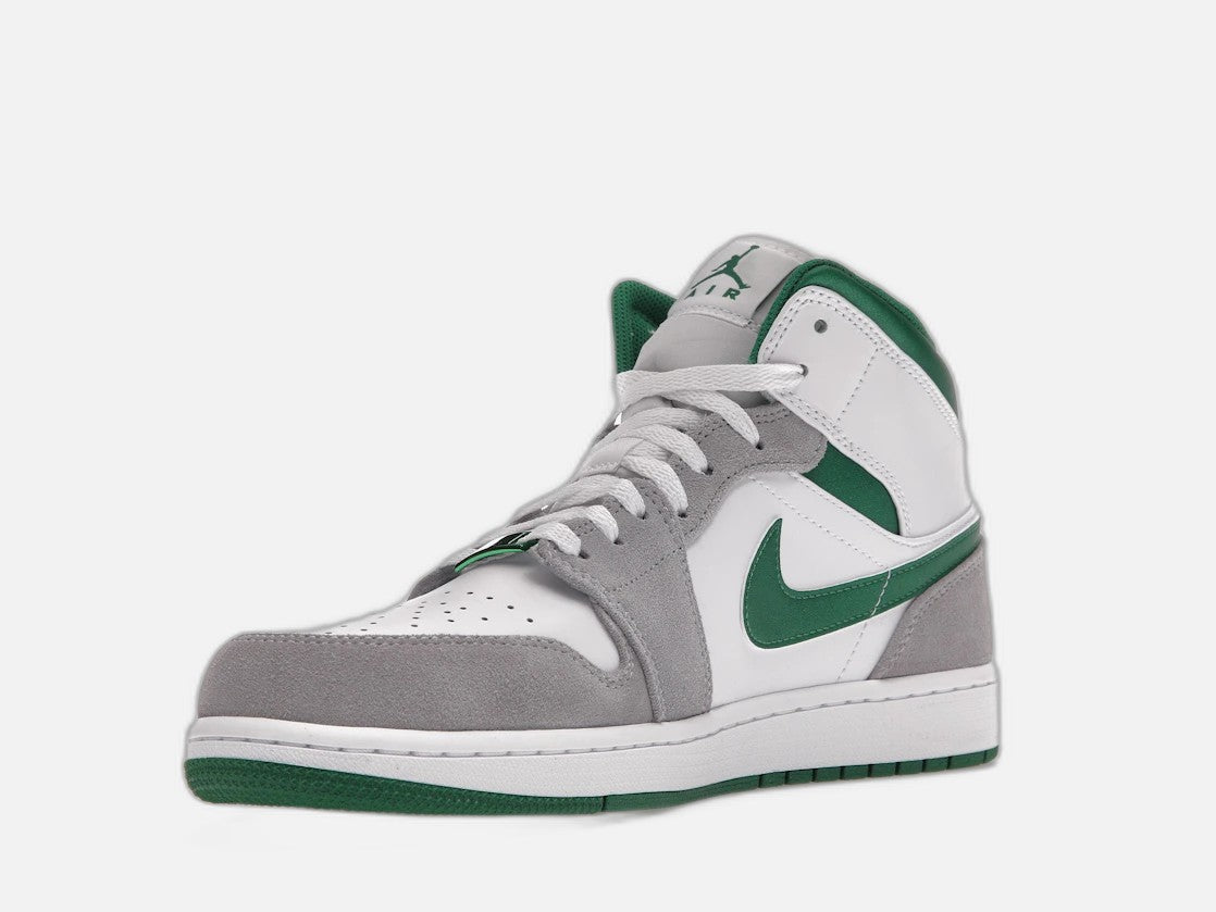 Jordan 1 mid grey green